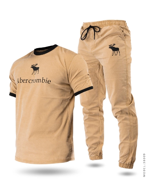 ست تیشرت و شلوار اسپرت Abercrombie & Fitch مدل 38012
