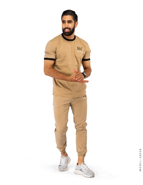 ست تیشرت وشلوار اسپرت361 درجه مدل 38038 - 1