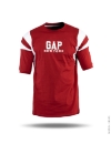 تیشرت مردانه دو رنگ یقه گرد Gap مدل 38105