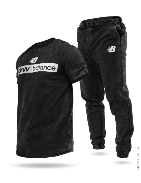 ست تیشرت و شلوار اسپرت لی New Balance مدل 38114