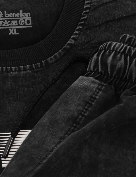 ست تیشرت و شلوار اسپرت لی New Balance مدل 38114 - 2