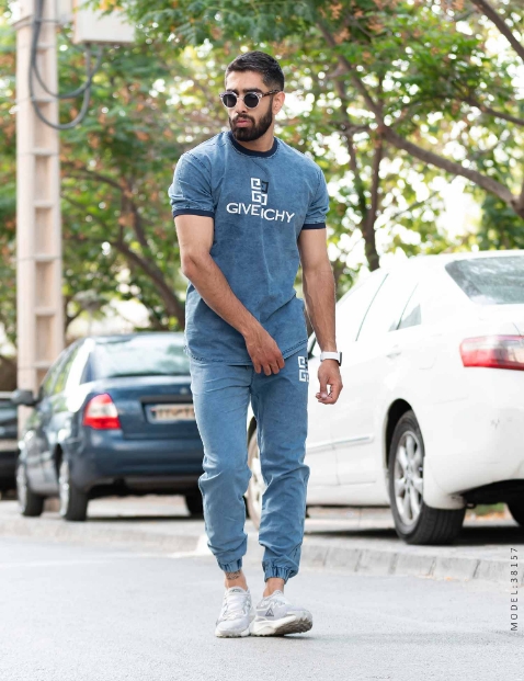 ست تیشرت و شلوار اسپرت Givenchi مدل 38157 - 2