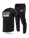 ست تیشرت و شلوار اسپرت Boss مدل 38179