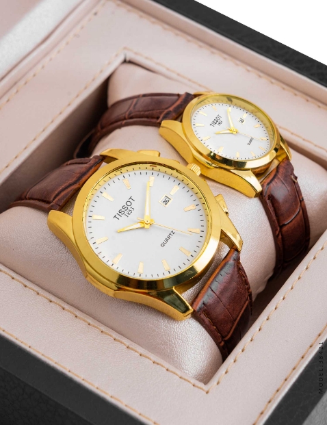 ست ساعت مچی عقربه ای Tissot مدل 38421 - 3
