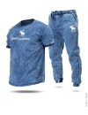 ست تیشرت و شلوار اسپرت لی Abercrombie & Fitch مدل 38587