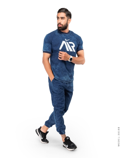 ست تیشرت و شلوار اسپرت لی Nike مدل 38588
