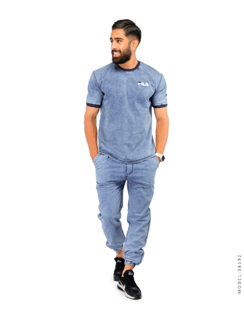 ست تیشرت و شلوار اسپرت لی Fila مدل 38592 - 1