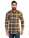 پیراهن مردانه چهارخانه Polo مدل 38994