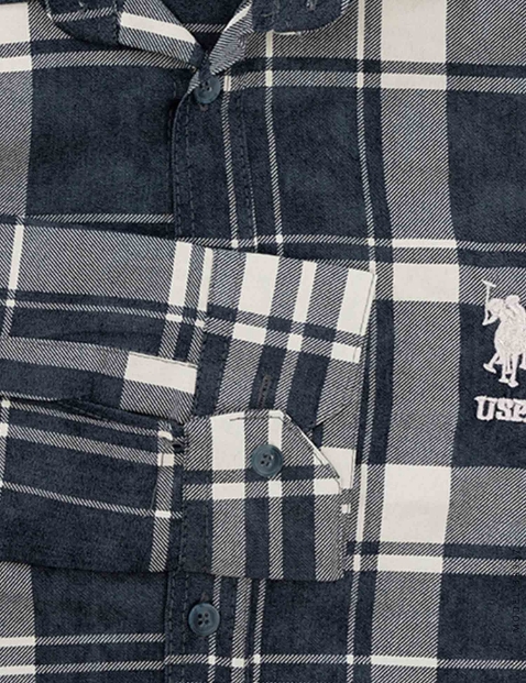 پیراهن مردانه چهارخانه Polo مدل 38997 - 2