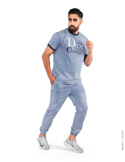 ست تیشرت و شلوار اسپرت لی Dior مدل 39007