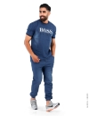 ست تیشرت و شلوار اسپرت لی Boss مدل 39009 - 1