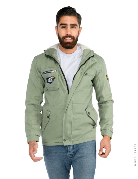 کاپشن کتان مردانه Kiyan مدل 39208 - 1